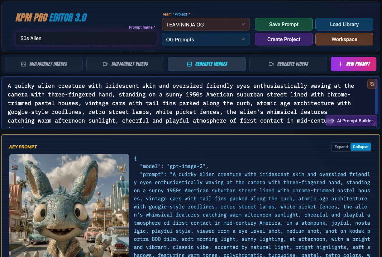 Pro Editor 3.0 Interface