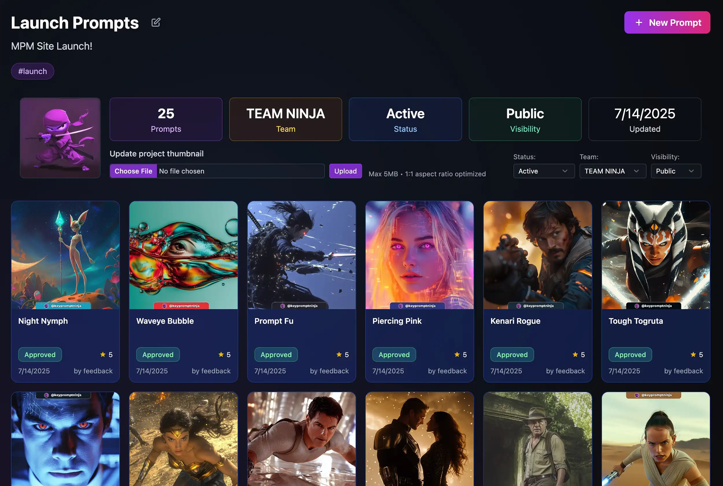Key Prompt Manager screenshot