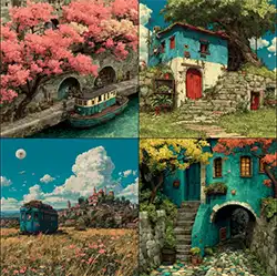 Ghibli-inspired